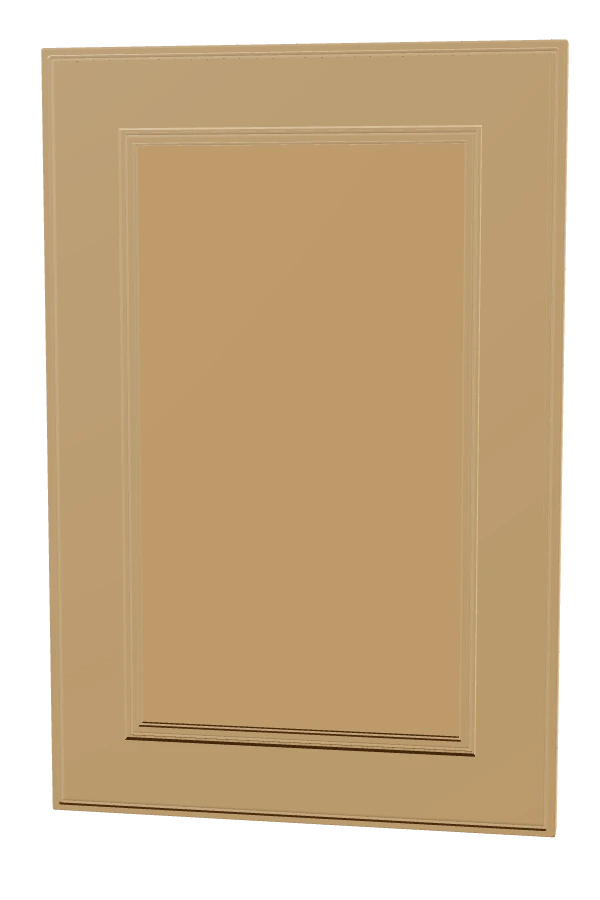CNC-machined cabinet door